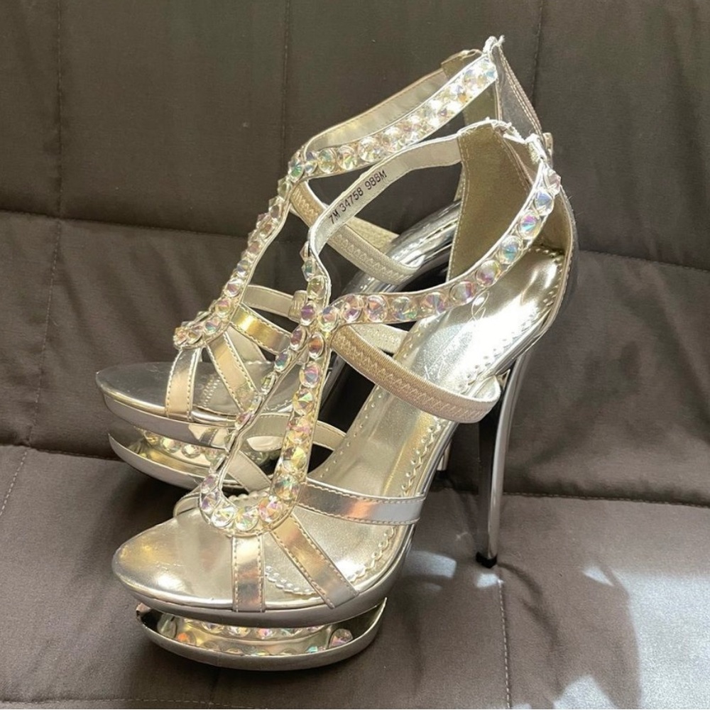 Jonathan Kayne Silver Heels